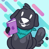 Tapas Media's logo, an Ink puppy with a teal background